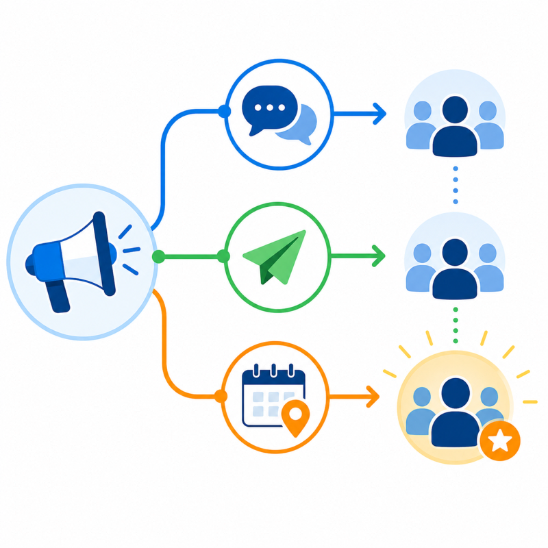 3 Ways to Get in Front of Potential Clients